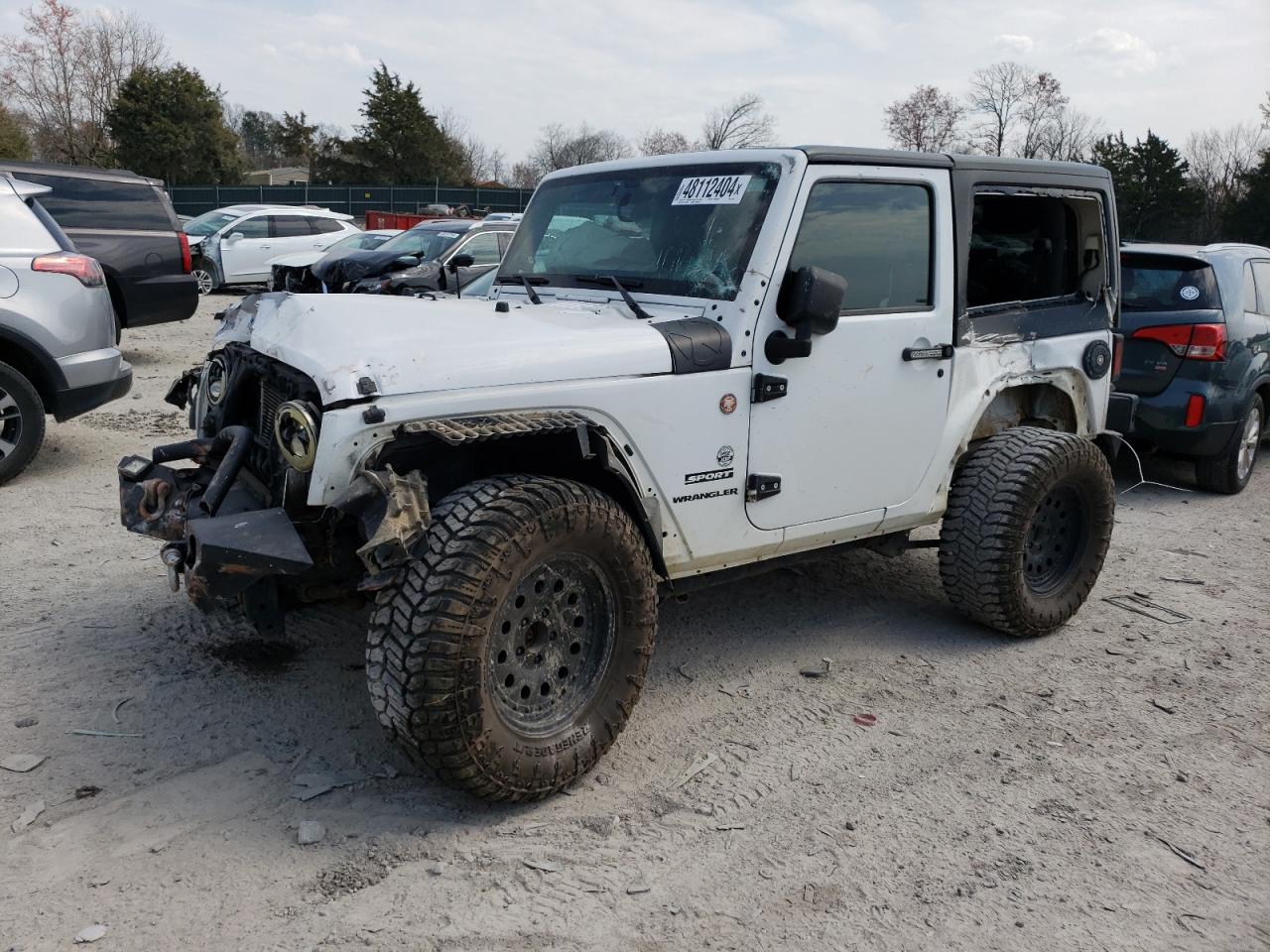 jeep wrangler 2014 1c4ajwag6el107107