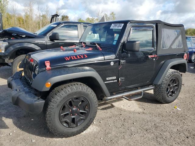 jeep wrangler s 2014 1c4ajwag6el126143