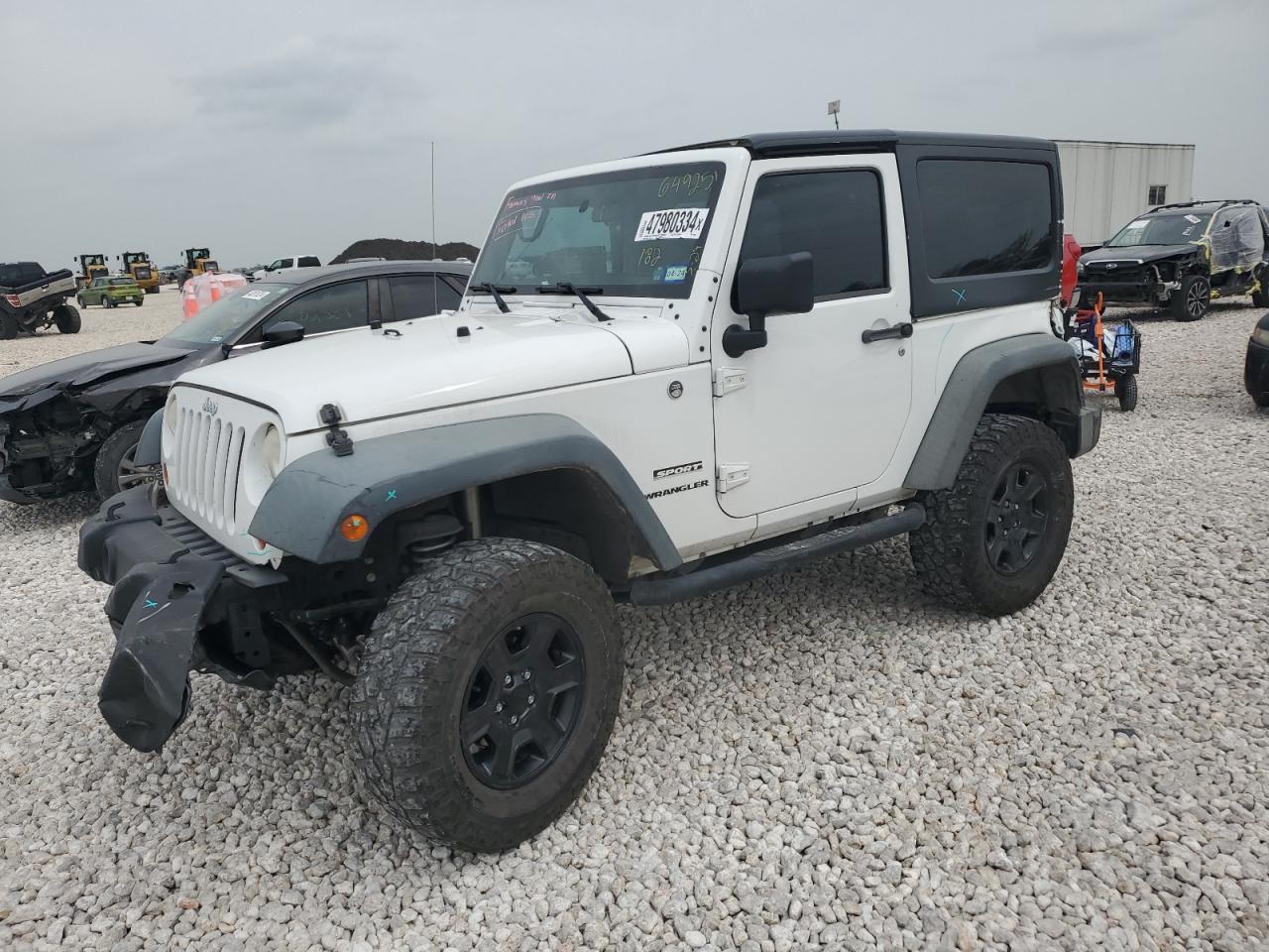 jeep wrangler 2013 1c4ajwag7dl649251