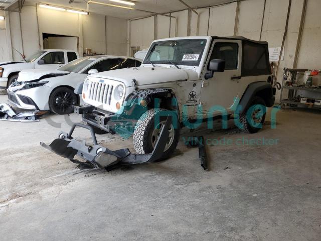 jeep wrangler 2014 1c4ajwag7el156381