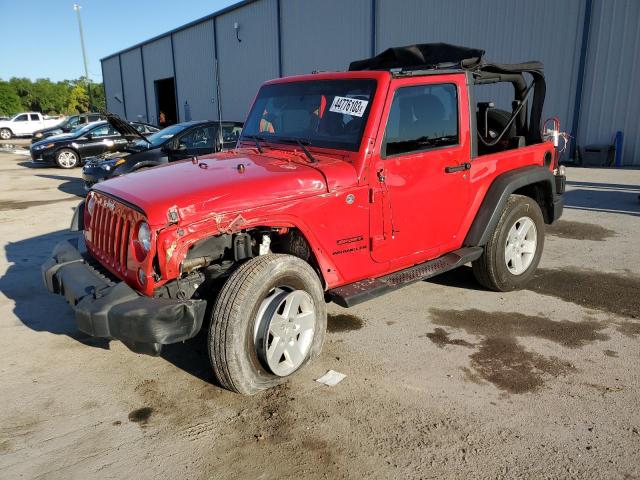 jeep wrangler s 2014 1c4ajwag7el320826