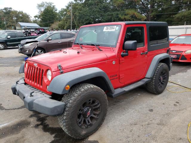 jeep wrangler s 2014 1c4ajwag9el163848