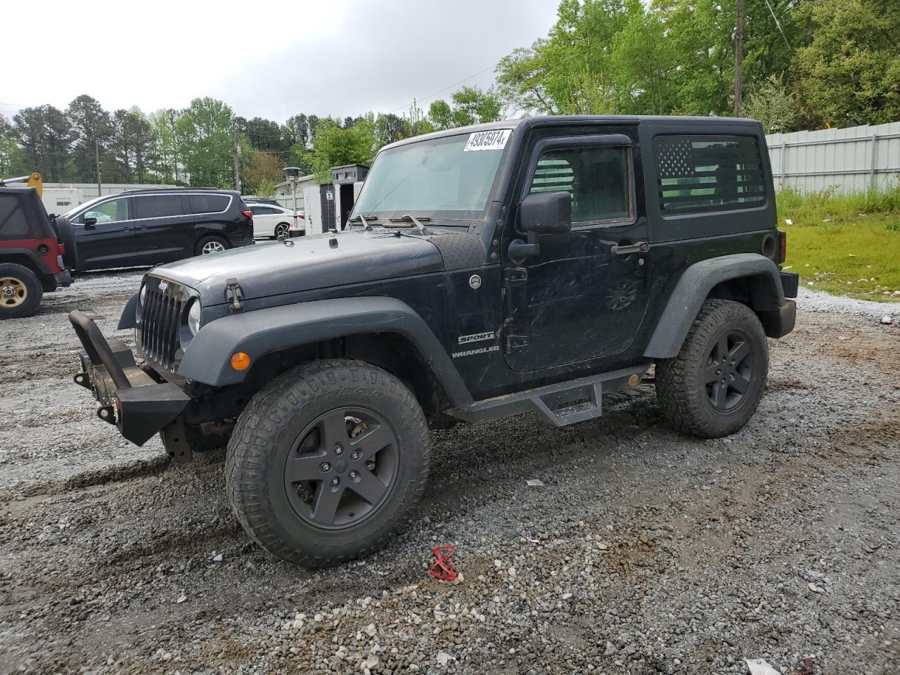 jeep wrangler 2014 1c4ajwag9el283438