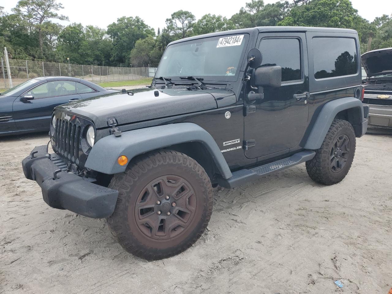 jeep wrangler 2017 1c4ajwag9hl550176