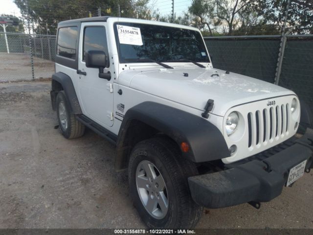 jeep wrangler s 2015 1c4ajwagxfl510007