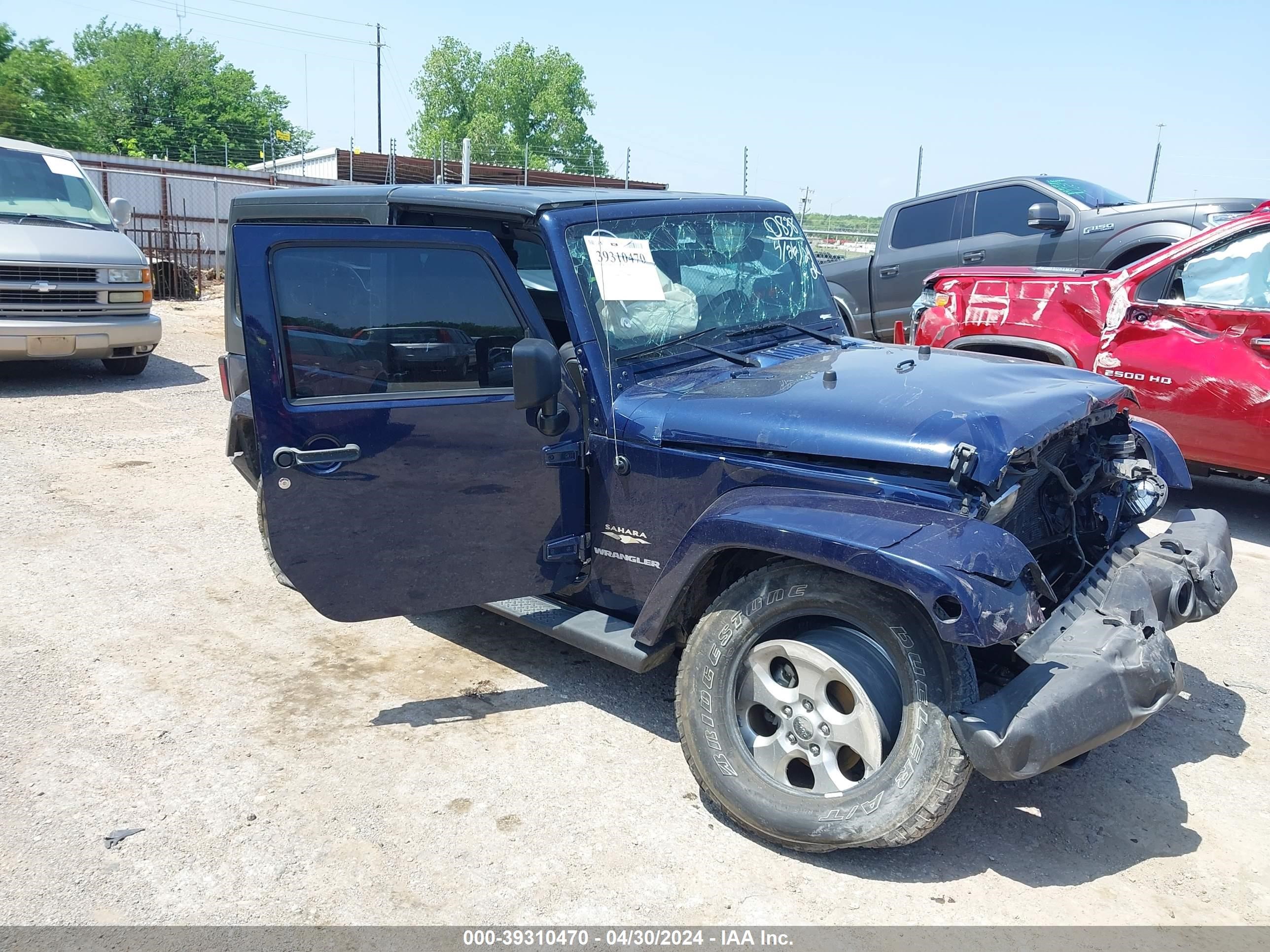 jeep wrangler 2013 1c4ajwbg6dl550838