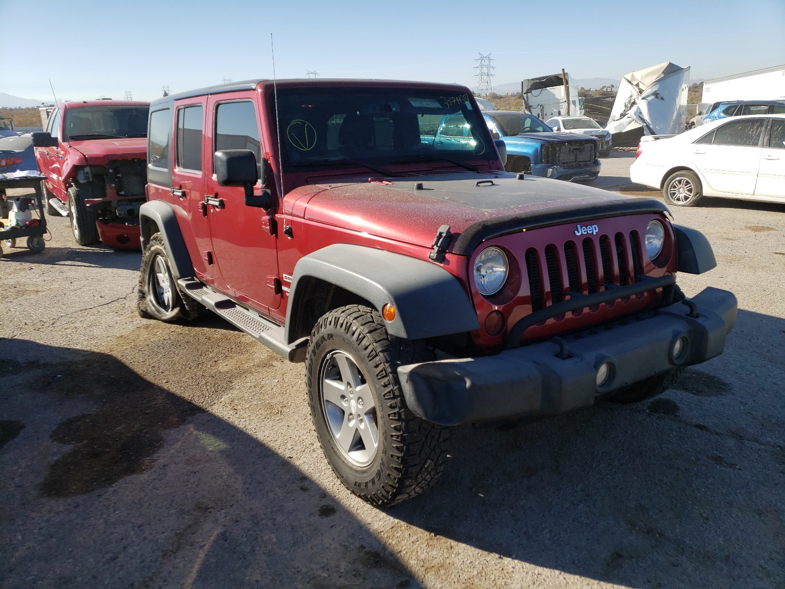 jeep wrangler u 2013 1c4bjwdg0dl503631