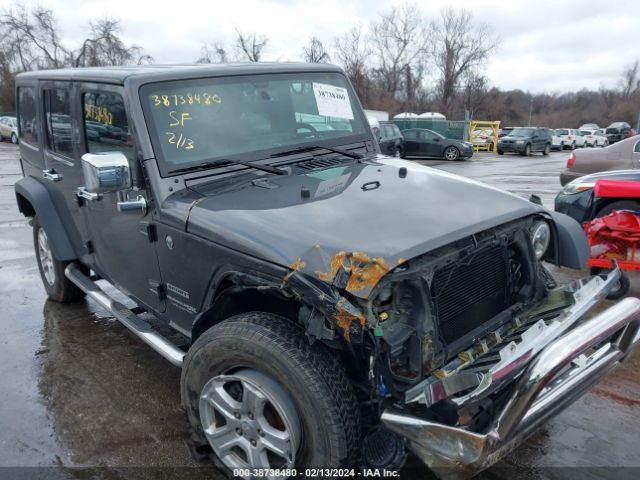 jeep wrangler jk unlimited 2018 1c4bjwdg1jl818997