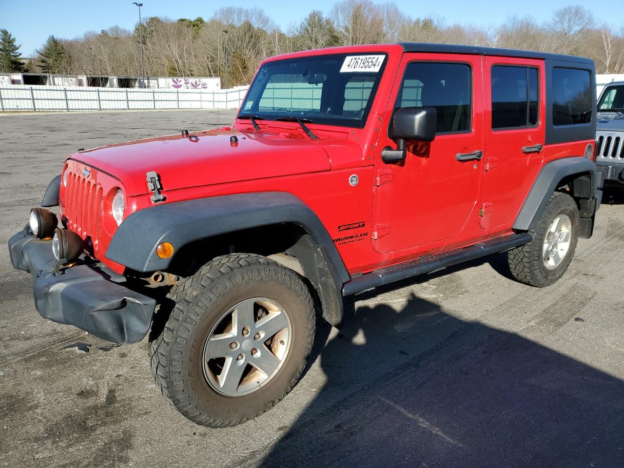 jeep wrangler 2014 1c4bjwdg3el144390