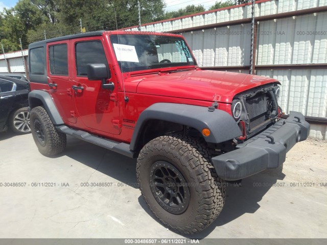 jeep wrangler unlimited 2014 1c4bjwdg4el124245