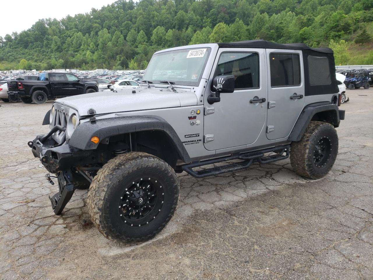 jeep wrangler 2014 1c4bjwdg8el313237