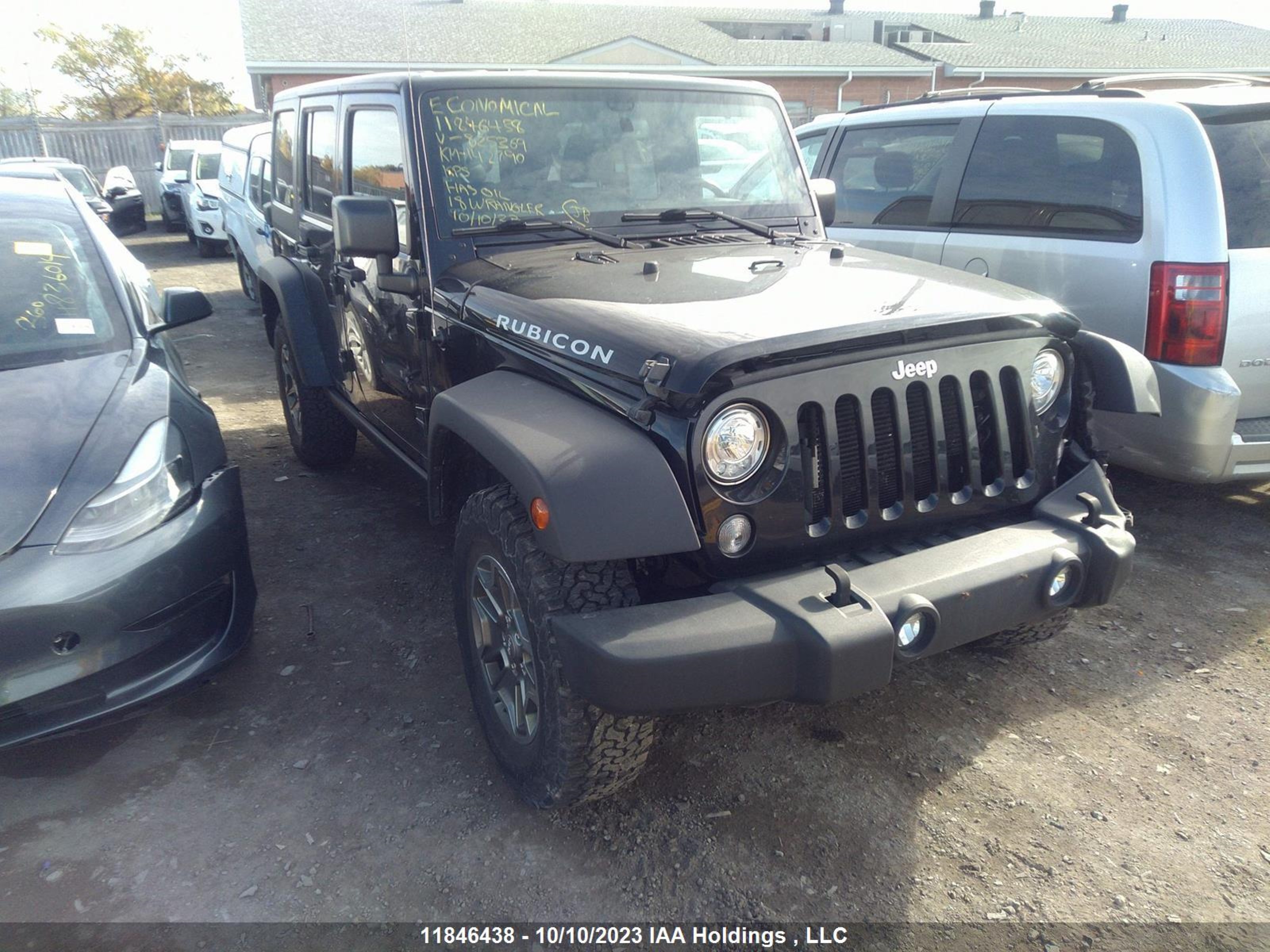 jeep wrangler 2018 1c4bjwfg0jl825369