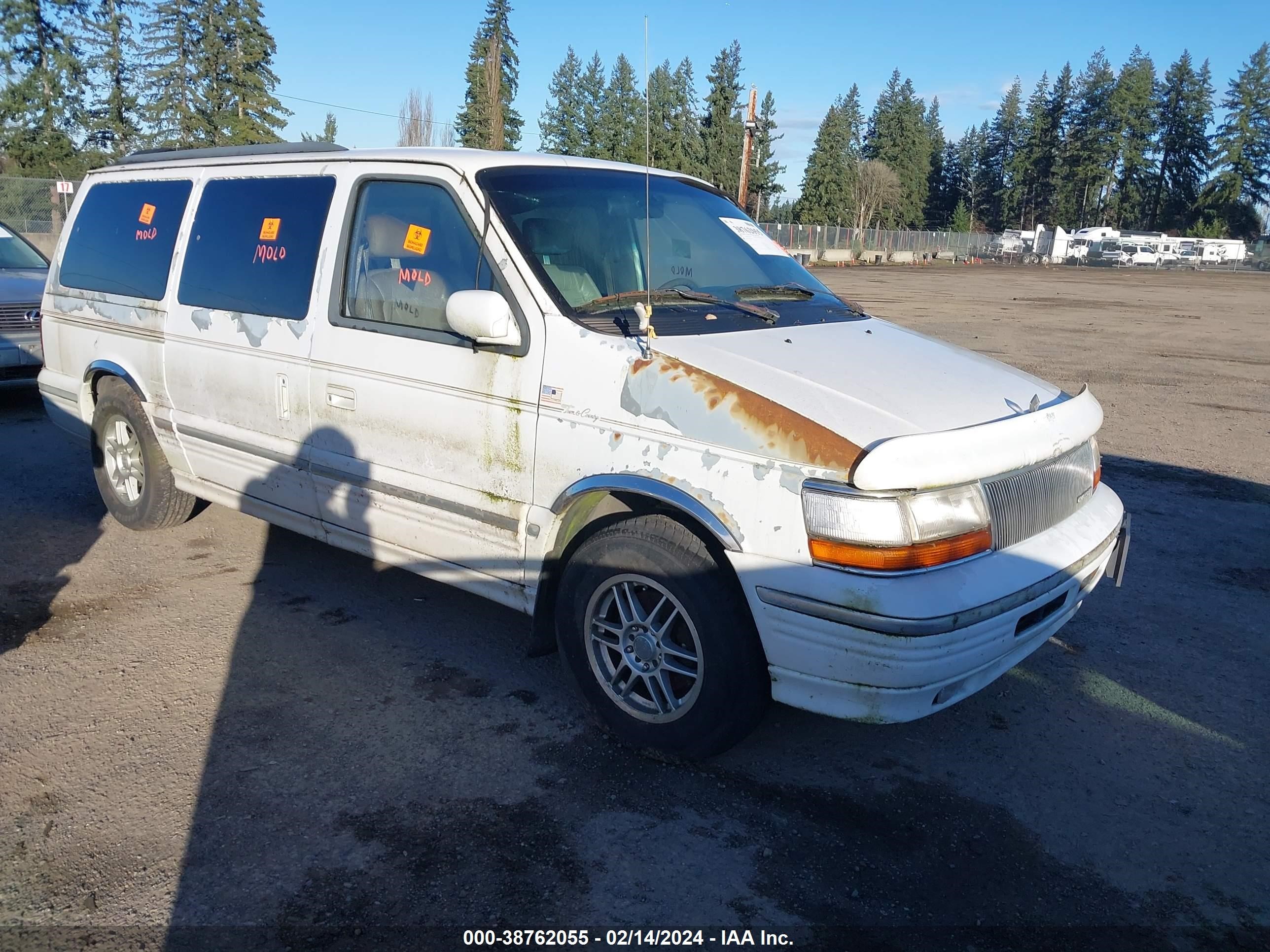 chrysler town & country 1994 1c4gh54l6rx145749