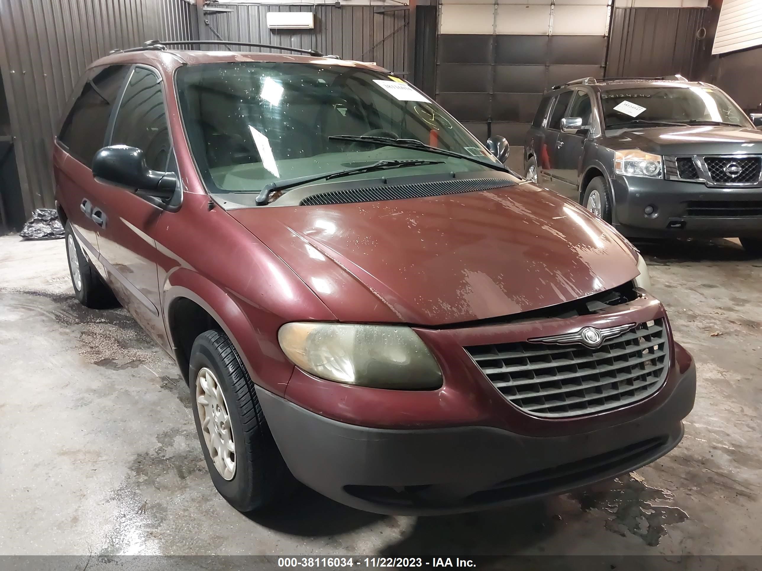 chrysler voyager 2002 1c4gj25342b668532