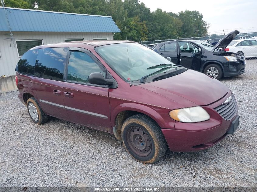 chrysler voyager 2003 1c4gj25b43b132513