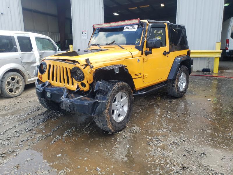 jeep wrangler s 2013 1c4gjwag3dl536990