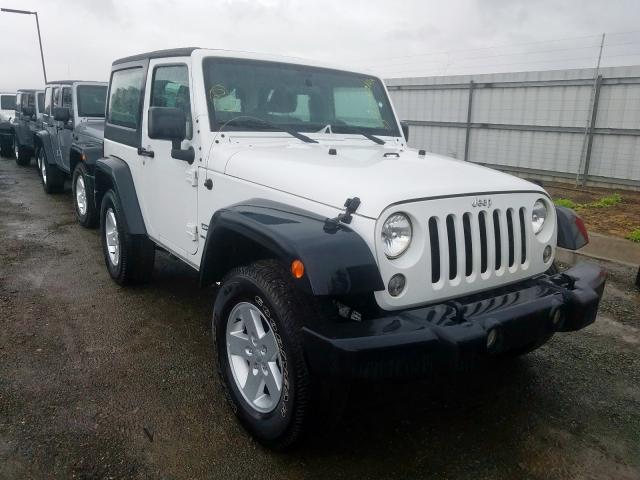 jeep wrangler s 2018 1c4gjwag4jl931255