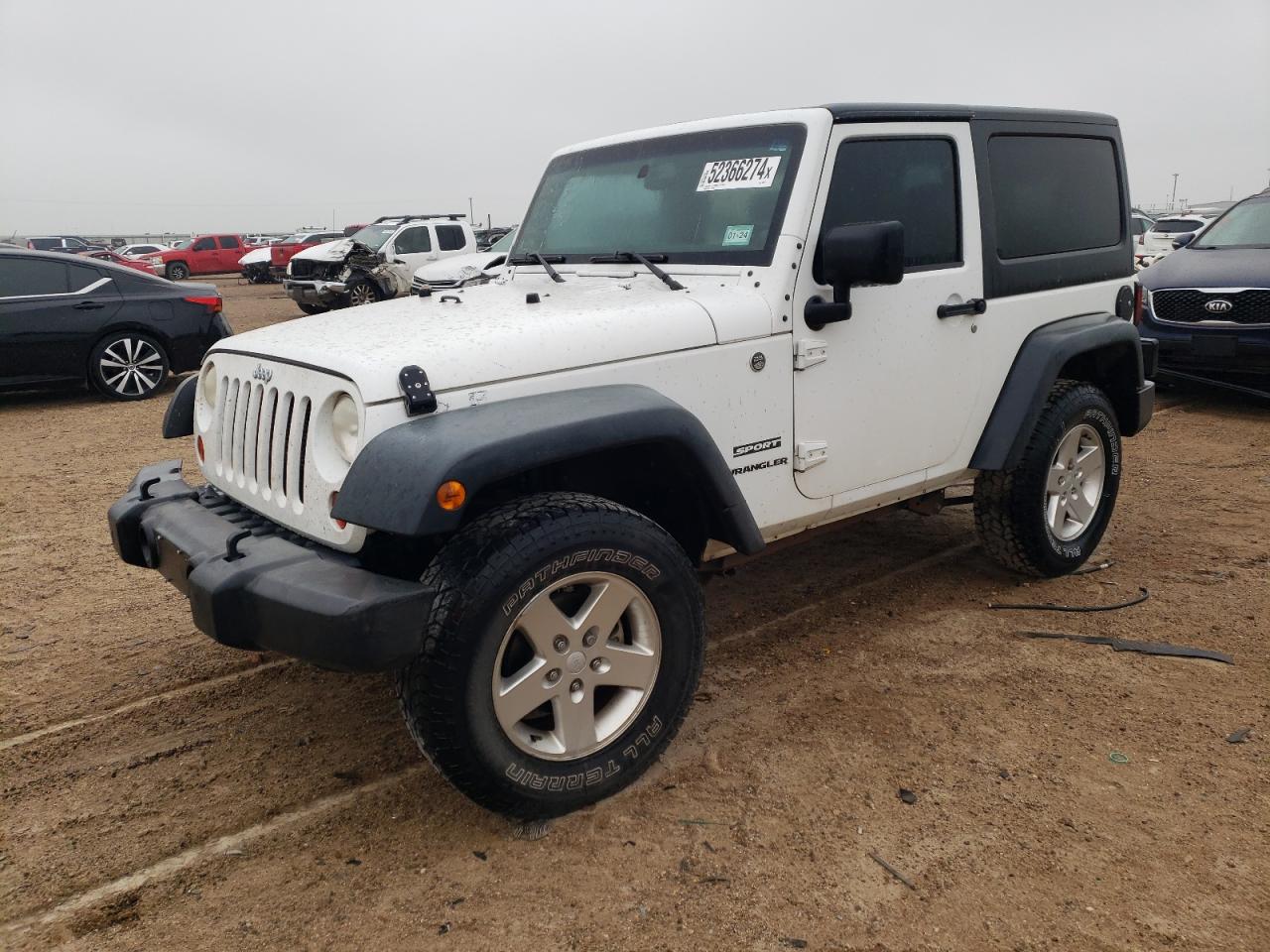 jeep wrangler 2013 1c4gjwag5dl505529