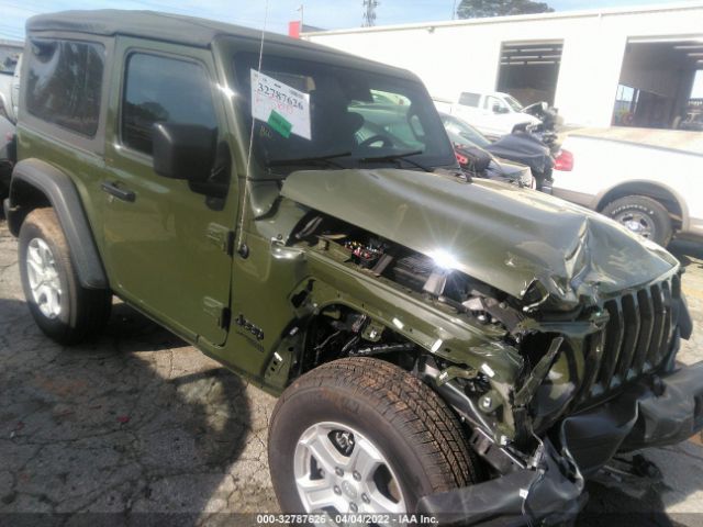 jeep wrangler 2021 1c4gjxag1mw850898