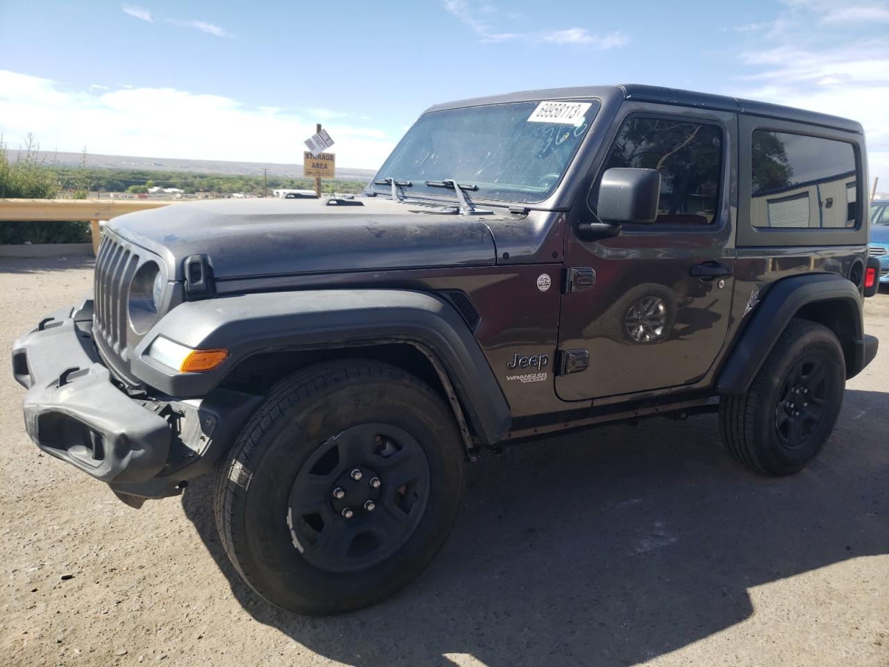 jeep wrangler 2018 1c4gjxag2jw155888