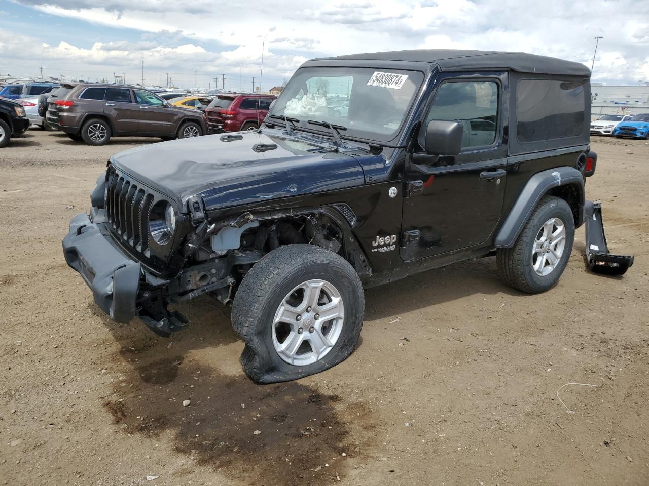 jeep wrangler 2018 1c4gjxag3jw158637