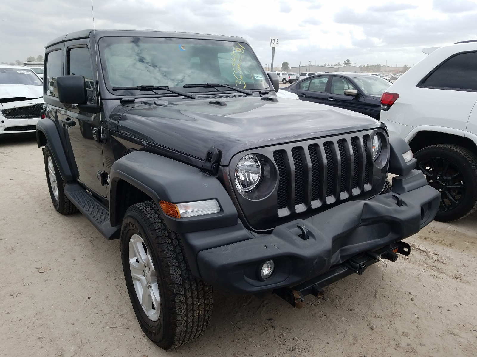 jeep wrangler s 2020 1c4gjxag3lw236661