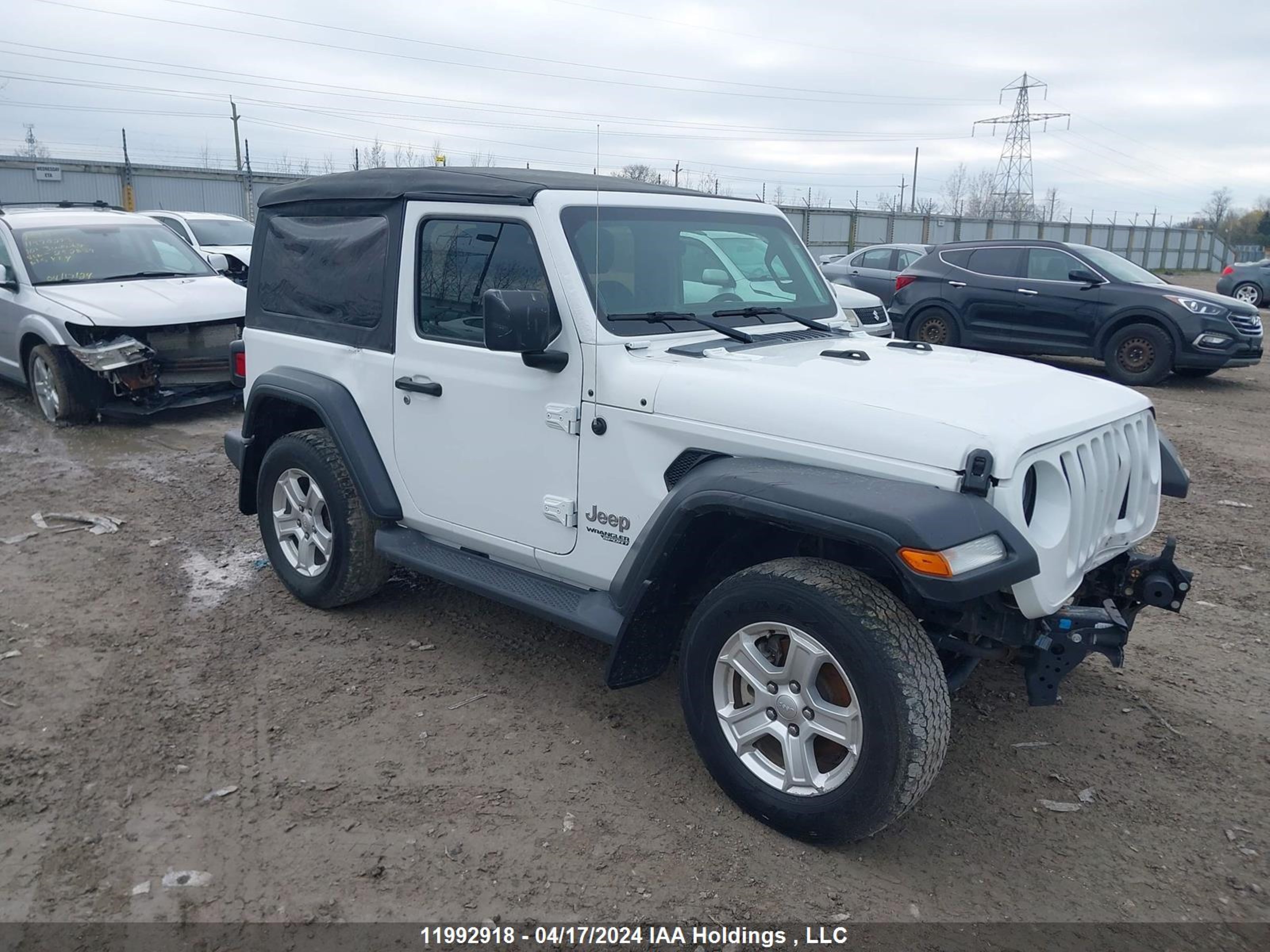 jeep wrangler 2019 1c4gjxag4kw626621