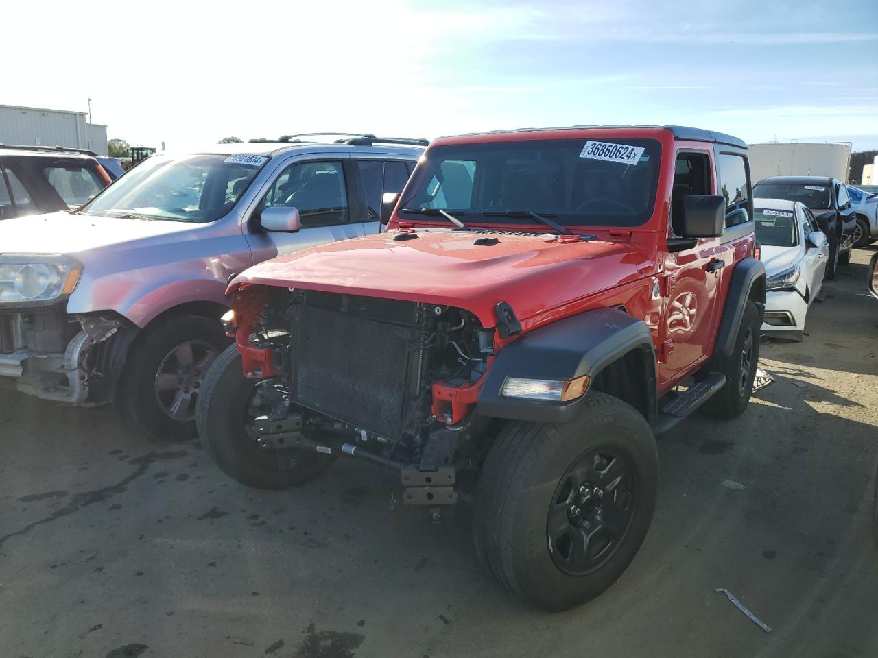 jeep wrangler 2019 1c4gjxag4kw645461