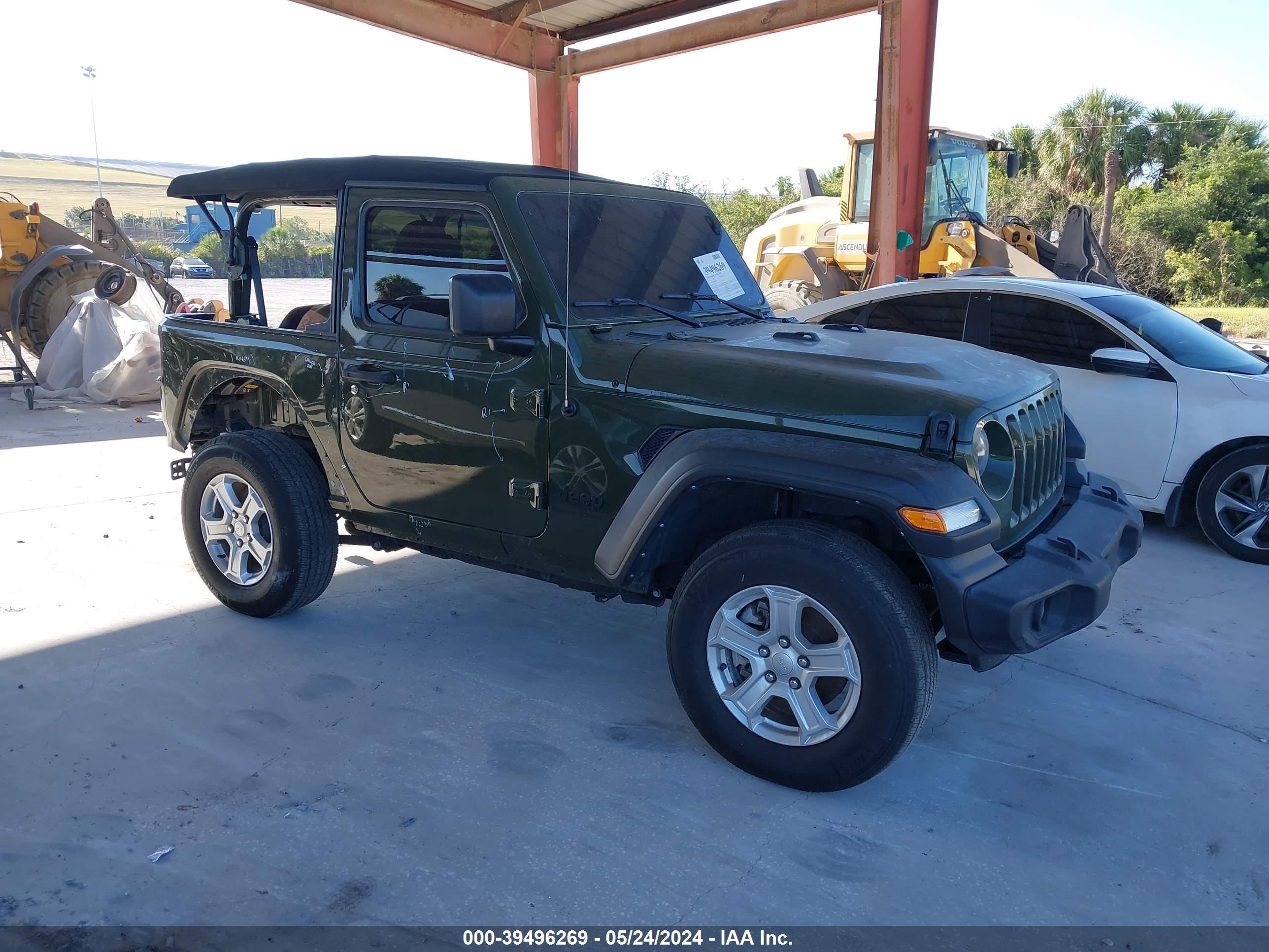 jeep wrangler 2022 1c4gjxan6nw167627