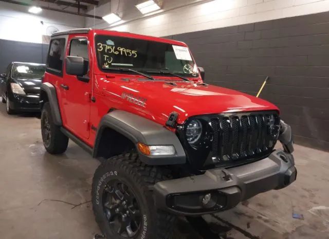 jeep wrangler 2021 1c4gjxan7mw846448