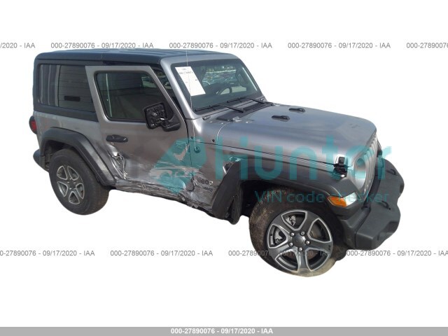 jeep wrangler 2020 1c4gjxan8lw134593