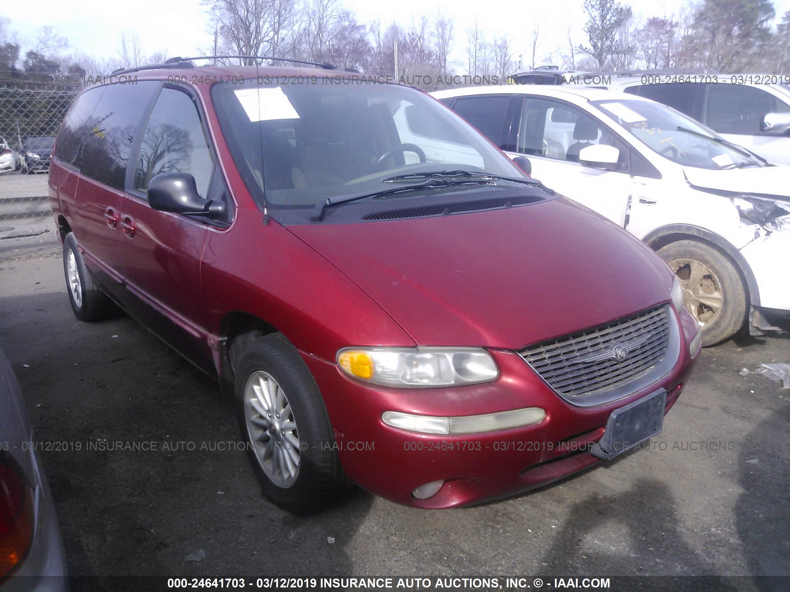 chrysler town & country 2000 1c4gp44g6yb576300