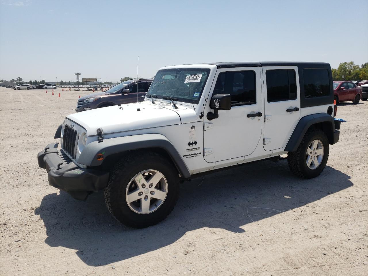 jeep wrangler 2014 1c4hjwdg1el318905