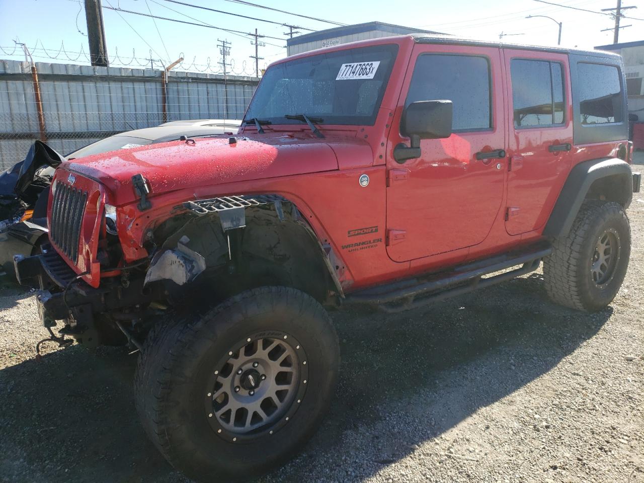 jeep wrangler 2014 1c4hjwdg3el190473