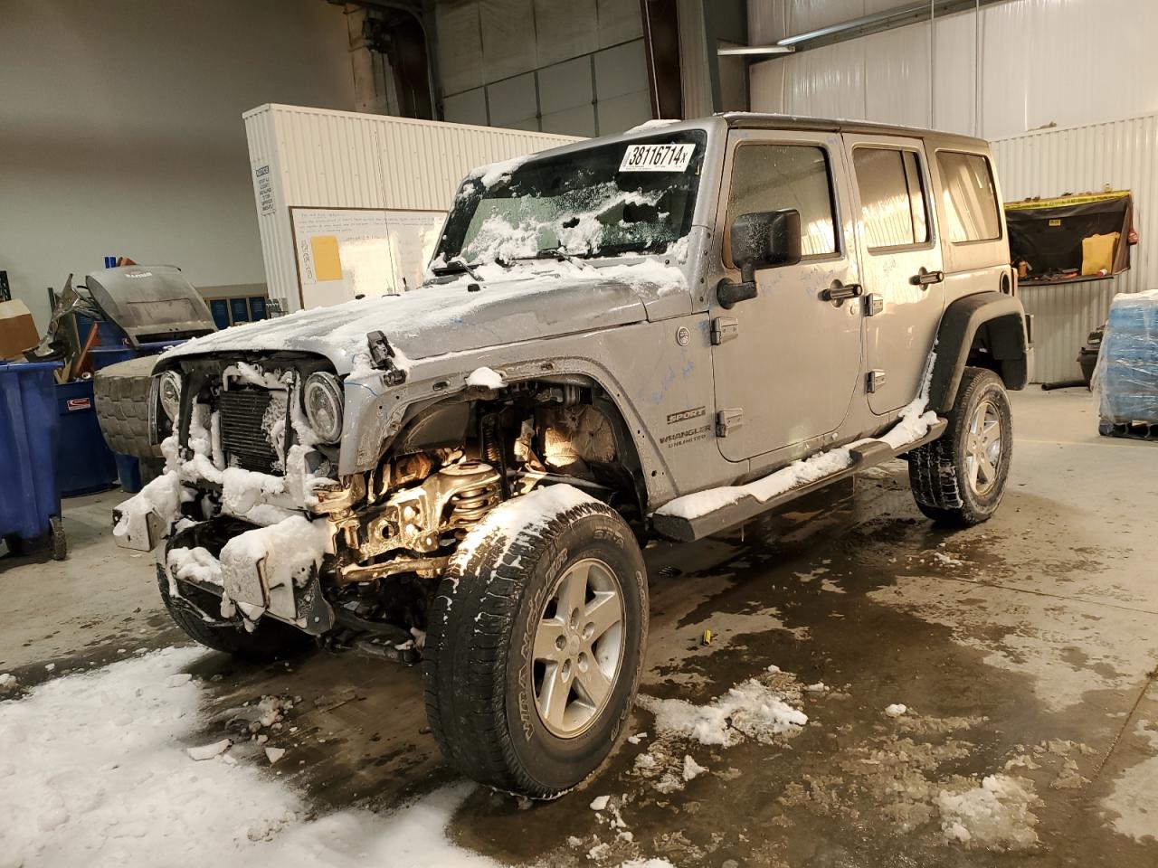 jeep wrangler 2014 1c4hjwdg6el176700