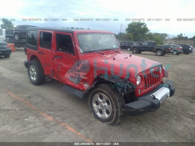 jeep wrangler unlimited 2014 1c4hjweg3el110538