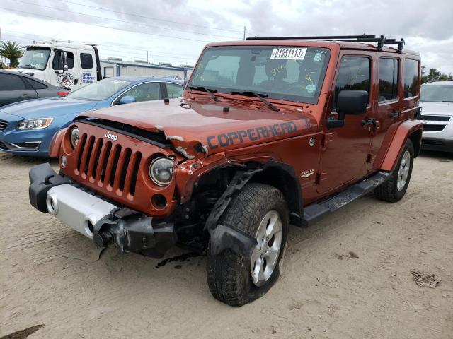 jeep wrangler 2014 1c4hjwegxel265779