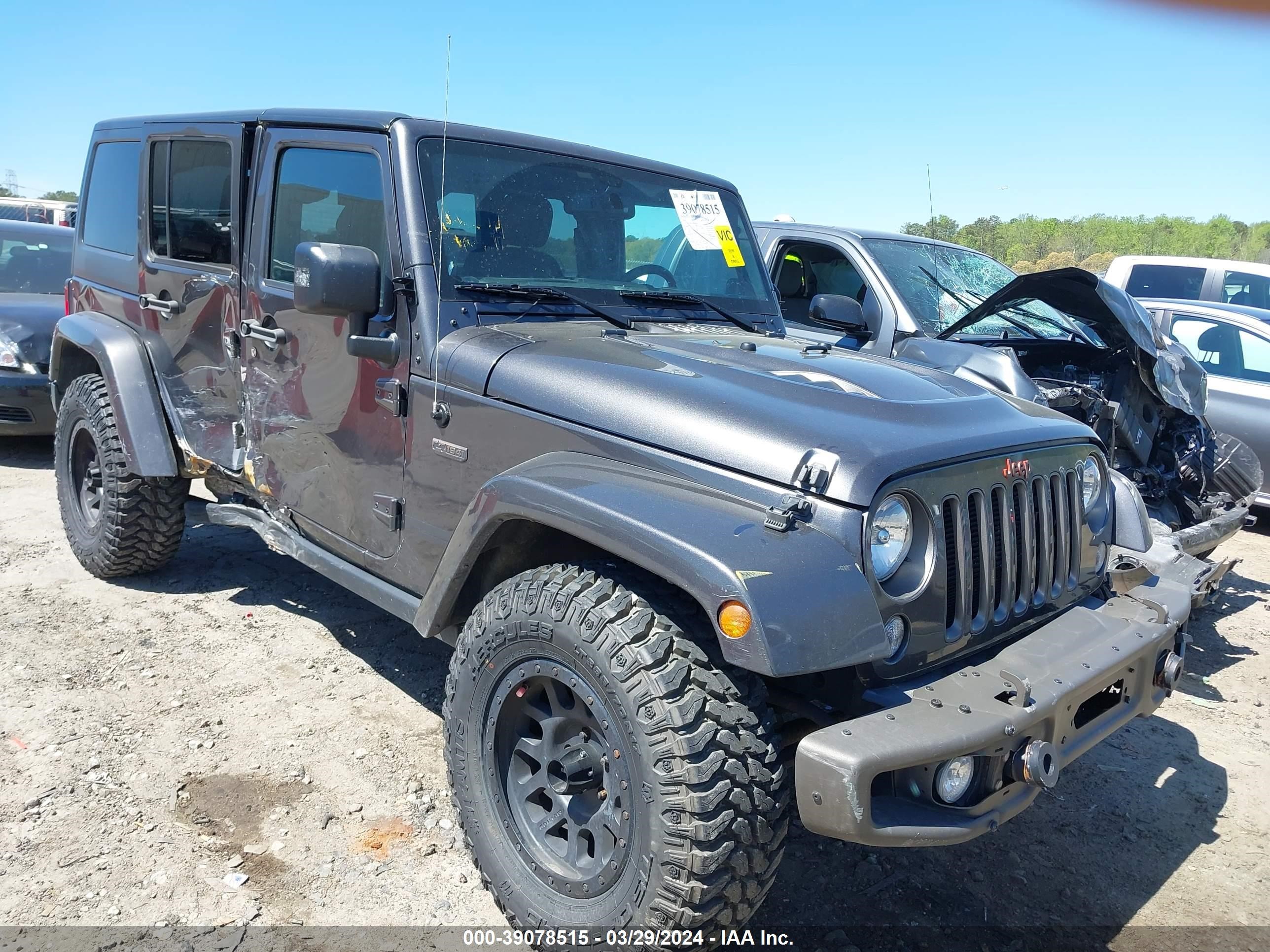 jeep wrangler 2016 1c4hjwegxgl300081