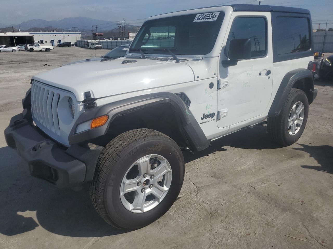 jeep wrangler 2023 1c4hjxag3pw576564