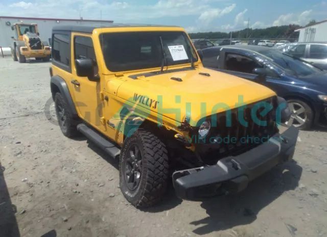 jeep wrangler 2021 1c4hjxag4mw743073