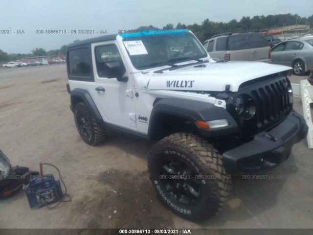 jeep wrangler 2021 1c4hjxag7mw627043