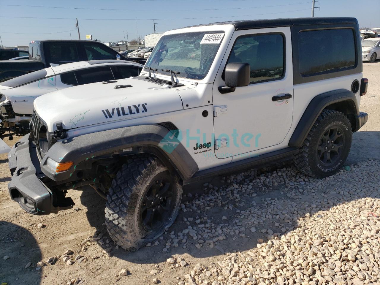 jeep wrangler 2021 1c4hjxag7mw782384