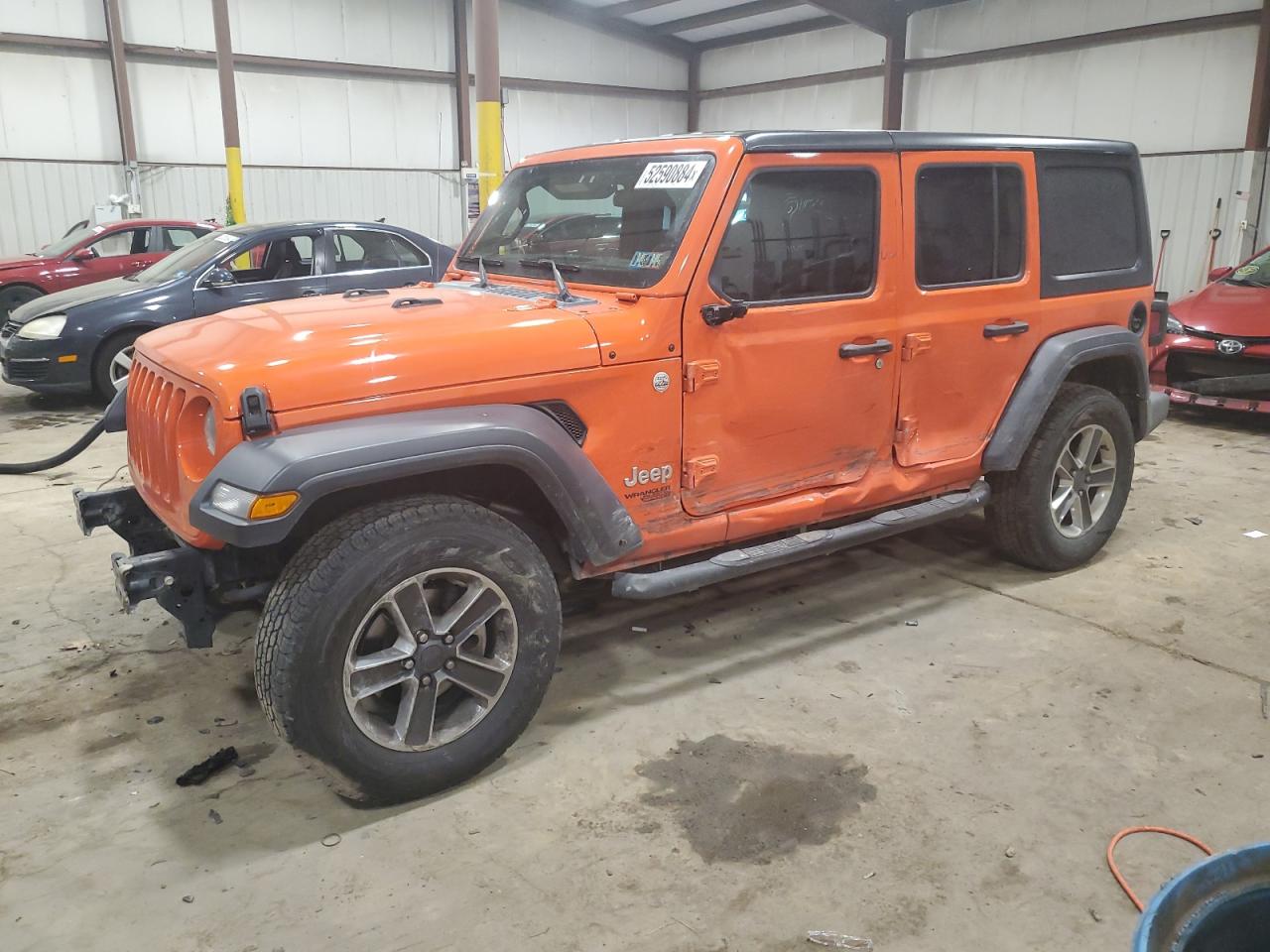 jeep wrangler 2018 1c4hjxdg0jw290884