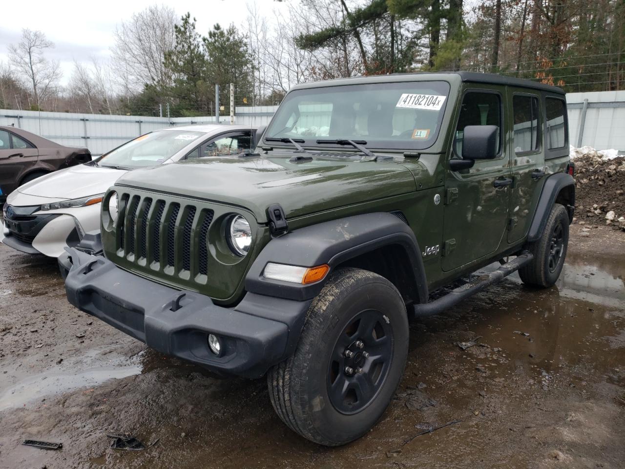 jeep wrangler 2021 1c4hjxdg0mw505748