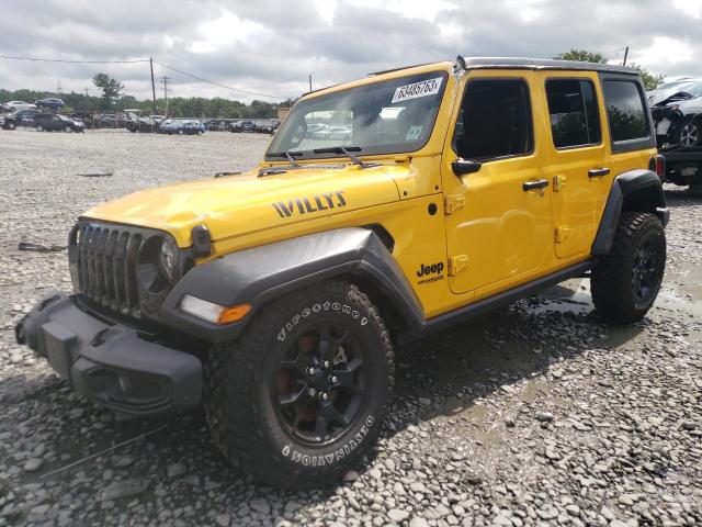 jeep wrangler u 2021 1c4hjxdg0mw739775