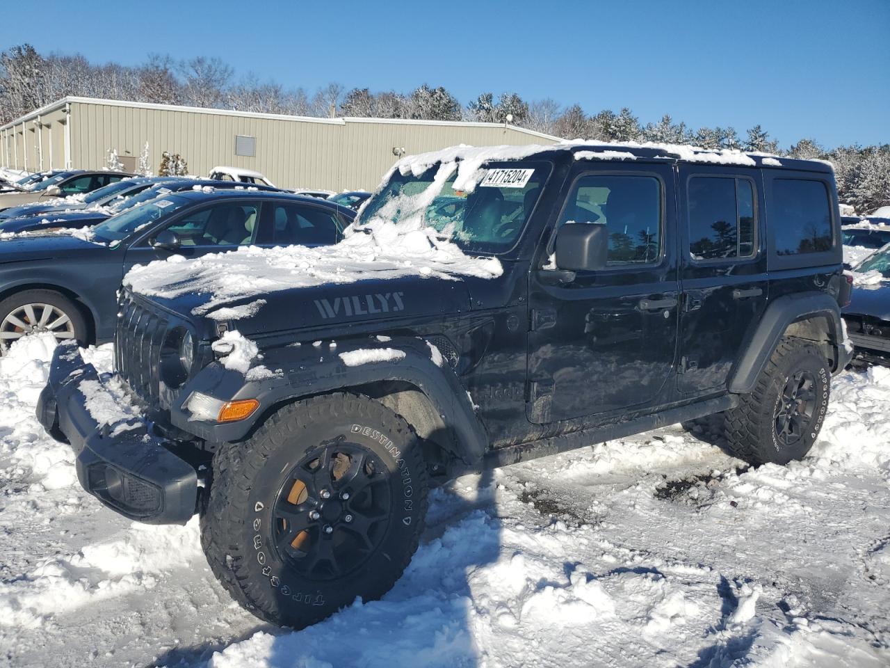 jeep wrangler 2021 1c4hjxdg0mw772033