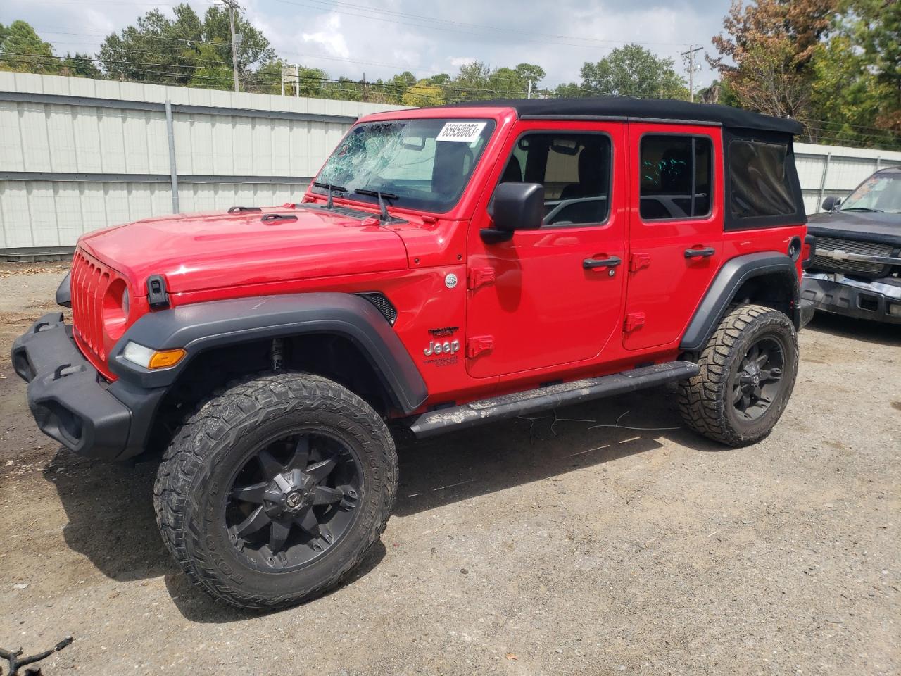 jeep wrangler 2018 1c4hjxdg1jw162931