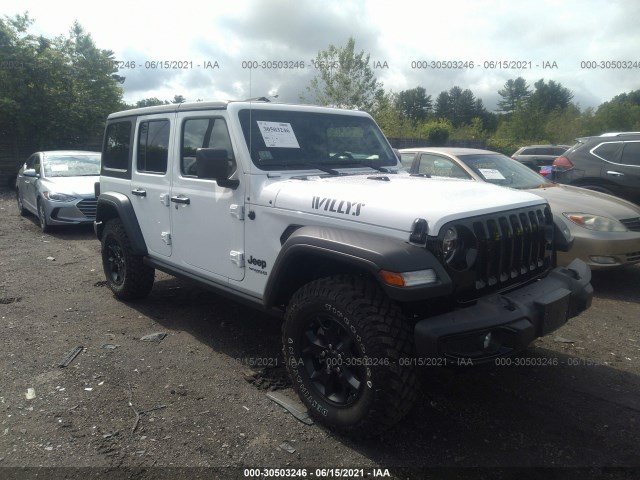 jeep wrangler 2021 1c4hjxdg1mw694362