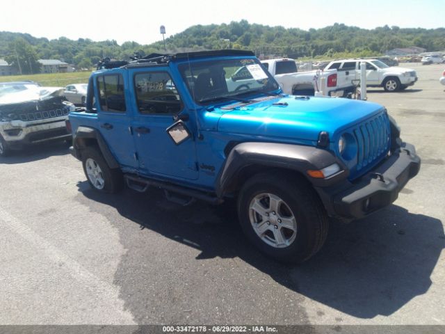 jeep wrangler 2021 1c4hjxdg1mw801426