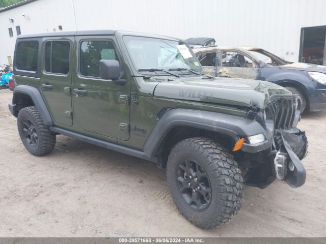 jeep wrangler 2022 1c4hjxdg1nw277860